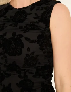 A-View Claudine Top - Sort