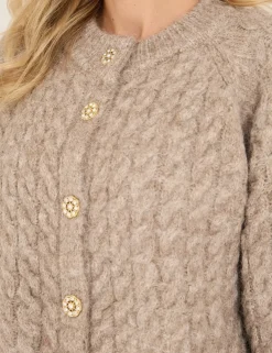 A-View Kabba Knit Cardigan - Brun