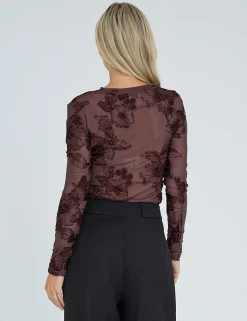 A-View Romy Bluse - Brun