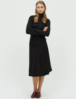 D'ahrling Misilla Twill Nederdel - Sort