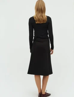 D'ahrling Misilla Twill Nederdel - Sort