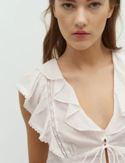 D'ahrling Petali S Voile Top - Rosa