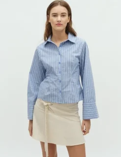 D'ahrling Tosa Stripe Skjorte - Blå