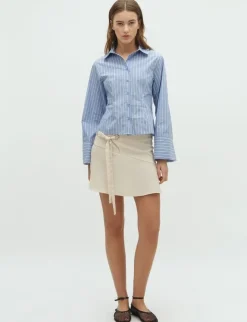 D'ahrling Tosa Stripe Skjorte - Blå