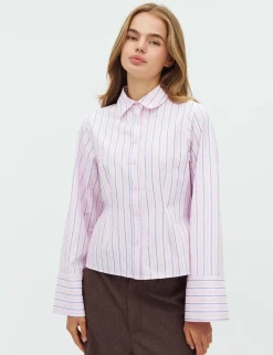 D'ahrling Tosa Stripe Skjorte - Pink Sky