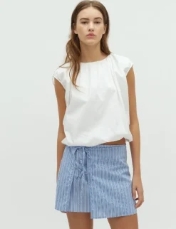 D'ahrling Yvania Poplin Top - Hvid