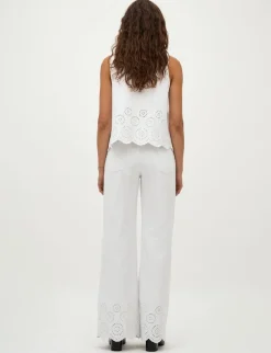 Global Funk Amarillo Scallop-G Jeans - Hvid