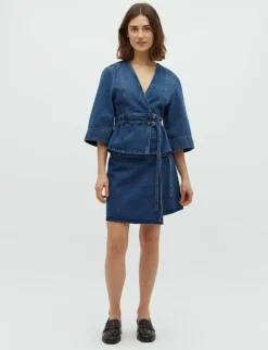 Global Funk Caja B-G Nederdel - Denim