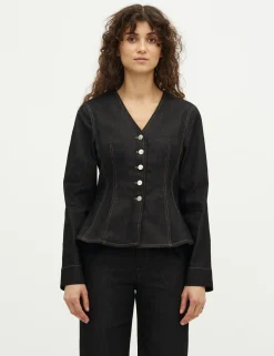 Global Funk Kayan-G Skjortebluse - Sort