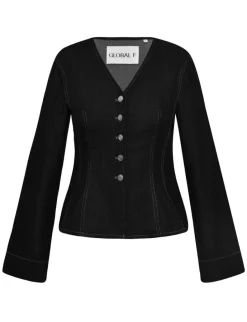 Global Funk Kayan-G Skjortebluse - Sort
