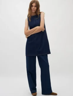 Global Funk Libby-G Denim Kjole - Denim
