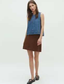 Global Funk Rihne-G Top - Denim