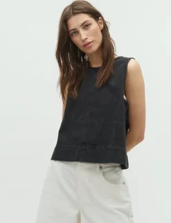 Global Funk Rihne-G Top - Sort