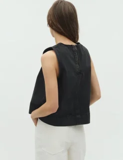 Global Funk Rihne-G Top - Sort