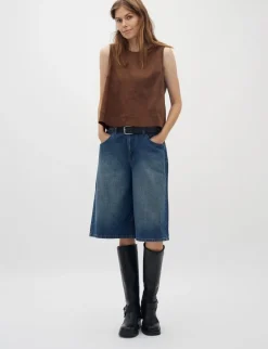 Global Funk Talina L-G Shorts - Denim