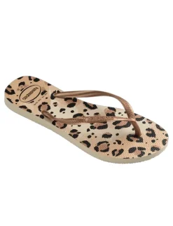 Havaianas Slim Animals Flip Flops - Print