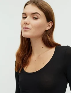 mbyM Anna GG Basic Top - Sort