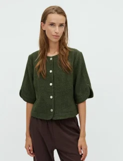 mbyM Baomin-M Bluse - Army
