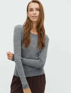 mbyM Christina-M Basic Top - Grå