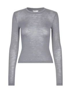 mbyM Christina-M Basic Top - Grå