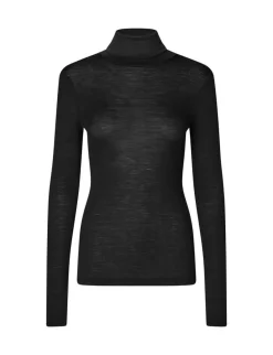 mbyM Ina-M Basic Bluse - Sort