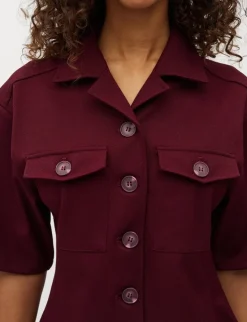 mbyM Peplina-M Bluse - Bordeaux