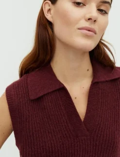 mbyM Ritika-M Vest - Bordeaux