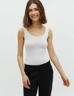 mbyM Sina GG Basic Top - Optical White