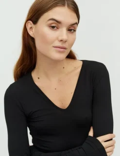 mbyM Vanna GG Bluse - Sort