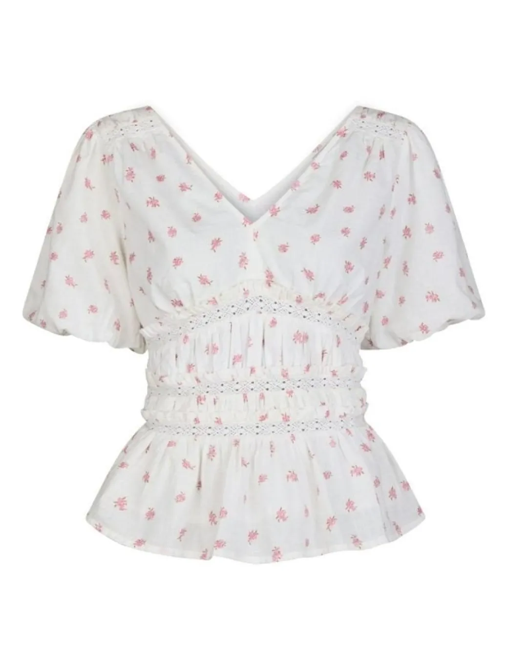 Neo Noir 165289 Sapura Fleurie Bluse - Print