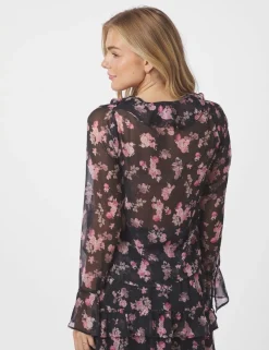 Neo Noir Anika Marigold Print Bluse - Print