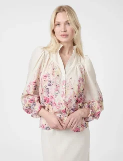 Neo Noir Calloma Flower Print Skjorte - Print
