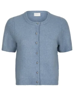 Neo Noir Mitta Knit Cardigan - Blå