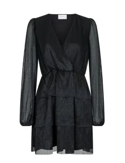 Neo Noir Nene Glitz Kjole - Sort