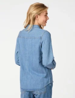 Neo Noir Roger Denimskjorte - Denim