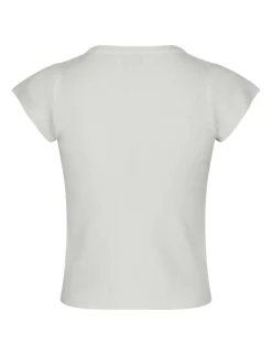 Neo Noir Tirra Knit Tee - Hvid
