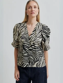 Second Female Pranni Bluse - Zebra