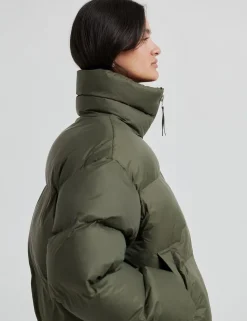 Second Female Riya Puffer Jakke - Army