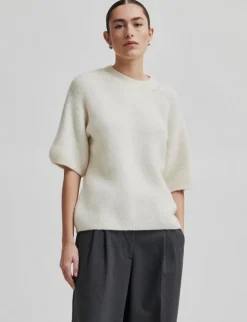 Second Female Wanda O-Neck Strik - Sugar